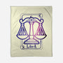 Libra Galaxy Sign-None-Fleece-Blanket-jrberger