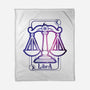 Libra Galaxy Sign-None-Fleece-Blanket-jrberger