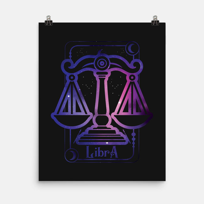 Libra Galaxy Sign-None-Matte-Poster-jrberger
