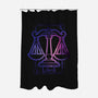 Libra Galaxy Sign-None-Polyester-Shower Curtain-jrberger