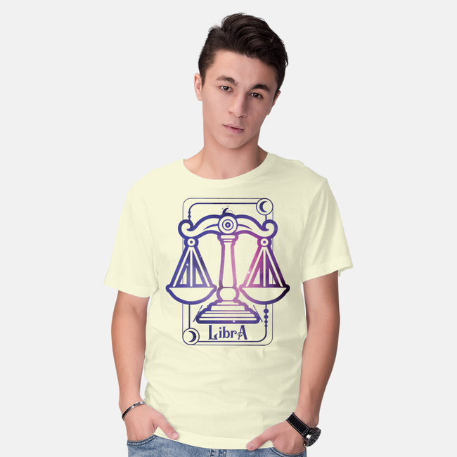 Libra Galaxy Sign-Mens-Basic-Tee-jrberger