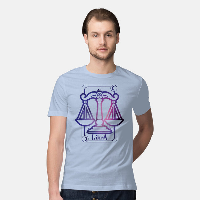 Libra Galaxy Sign-Mens-Premium-Tee-jrberger