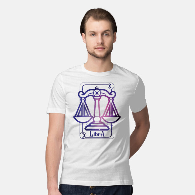 Libra Galaxy Sign-Mens-Premium-Tee-jrberger