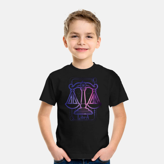 Libra Galaxy Sign-Youth-Basic-Tee-jrberger