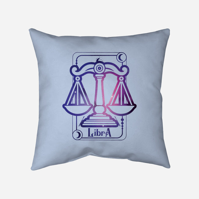 Libra Galaxy Sign-None-Removable Cover w Insert-Throw Pillow-jrberger