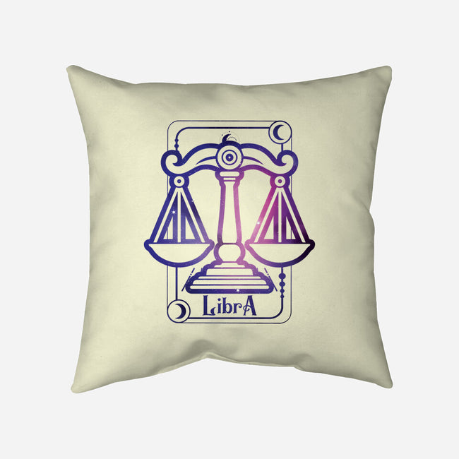 Libra Galaxy Sign-None-Removable Cover w Insert-Throw Pillow-jrberger