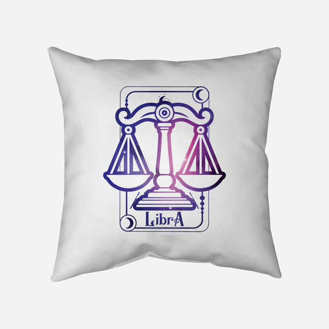 Libra Galaxy Sign-None-Removable Cover w Insert-Throw Pillow-jrberger