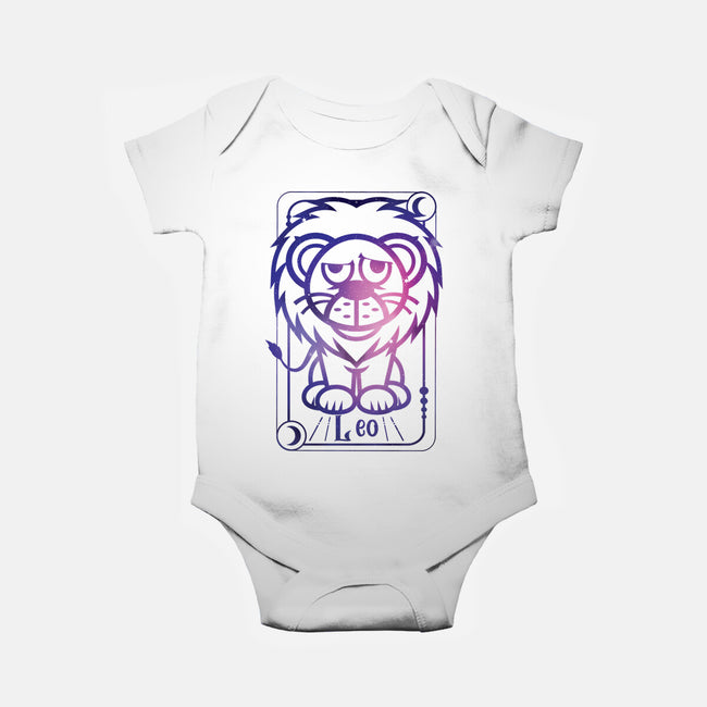 Leo Galaxy Sign-Baby-Basic-Onesie-jrberger