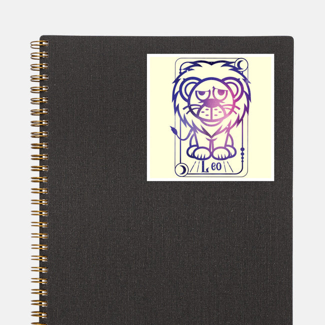 Leo Galaxy Sign-None-Glossy-Sticker-jrberger