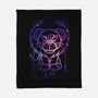 Leo Galaxy Sign-None-Fleece-Blanket-jrberger