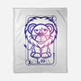 Leo Galaxy Sign-None-Fleece-Blanket-jrberger