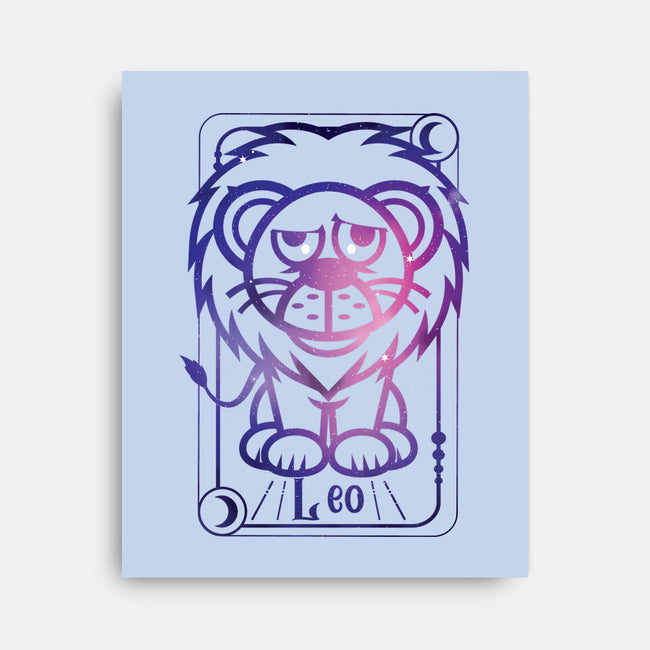 Leo Galaxy Sign-None-Stretched-Canvas-jrberger