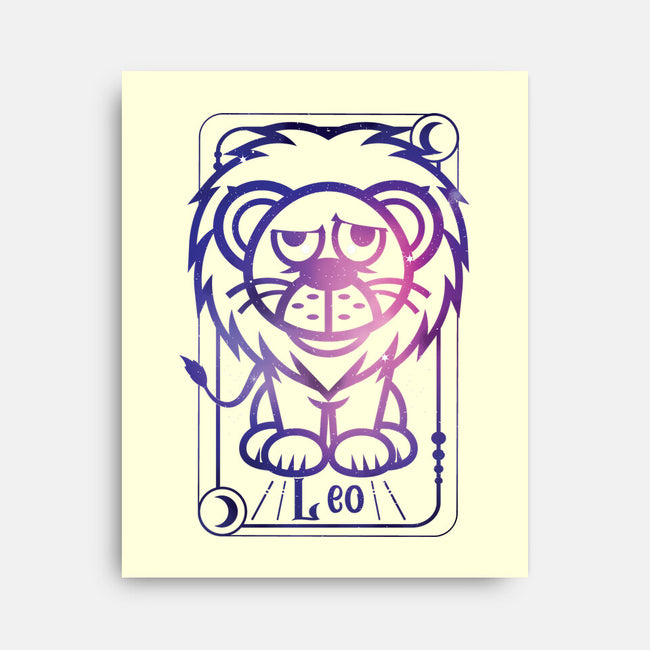 Leo Galaxy Sign-None-Stretched-Canvas-jrberger