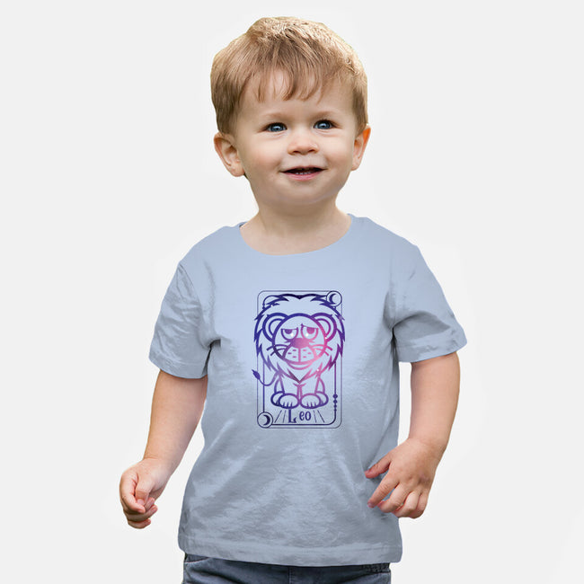Leo Galaxy Sign-Baby-Basic-Tee-jrberger
