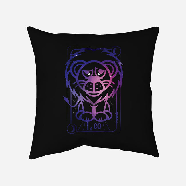 Leo Galaxy Sign-None-Removable Cover w Insert-Throw Pillow-jrberger
