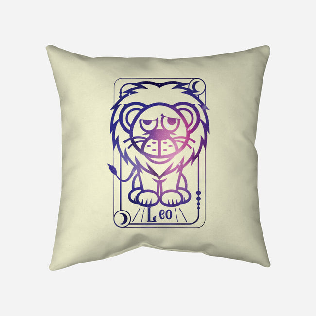 Leo Galaxy Sign-None-Removable Cover w Insert-Throw Pillow-jrberger