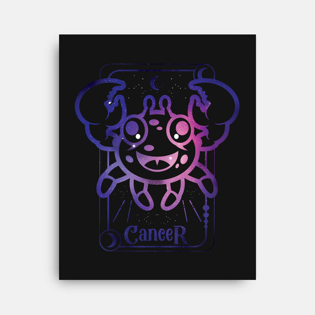 Cancer Galaxy Sign-None-Stretched-Canvas-jrberger
