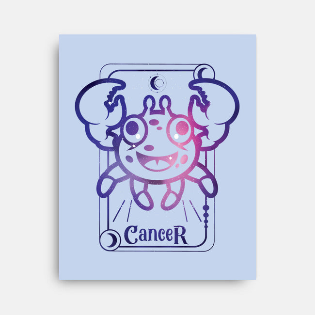 Cancer Galaxy Sign-None-Stretched-Canvas-jrberger