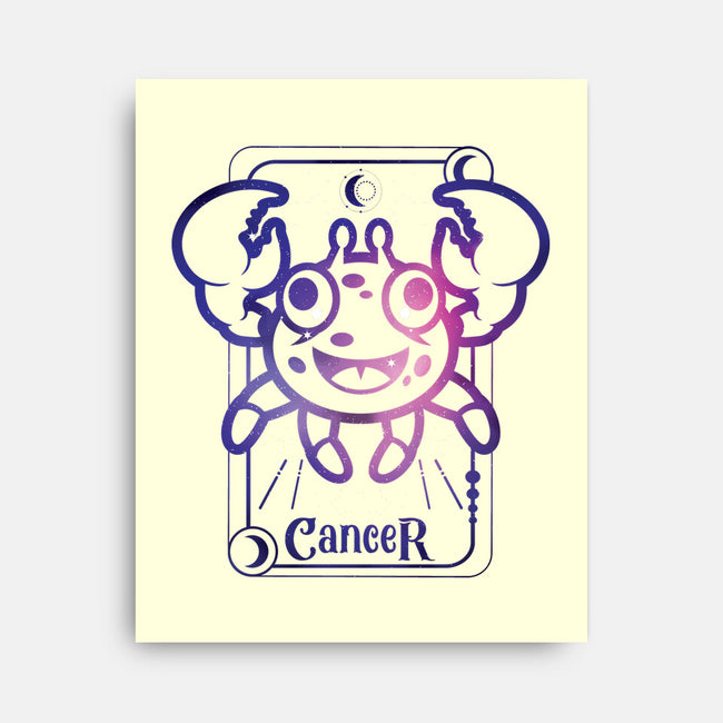 Cancer Galaxy Sign-None-Stretched-Canvas-jrberger