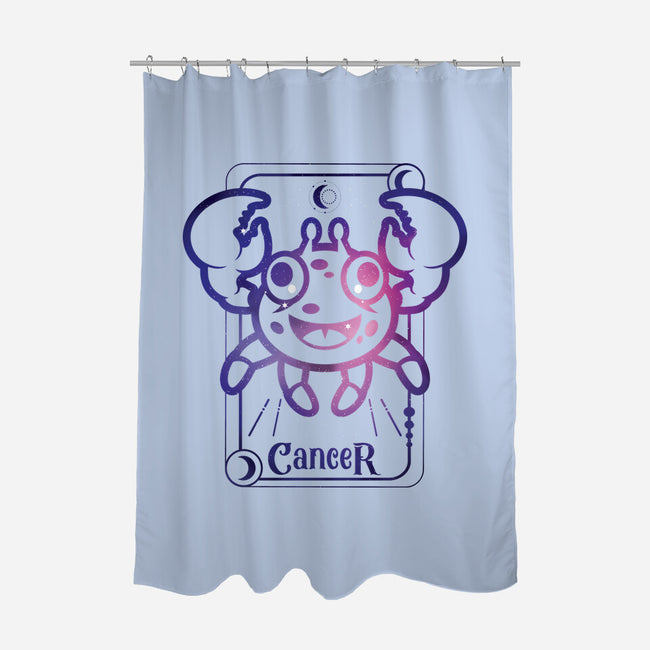 Cancer Galaxy Sign-None-Polyester-Shower Curtain-jrberger