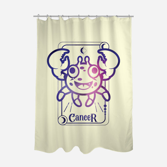 Cancer Galaxy Sign-None-Polyester-Shower Curtain-jrberger