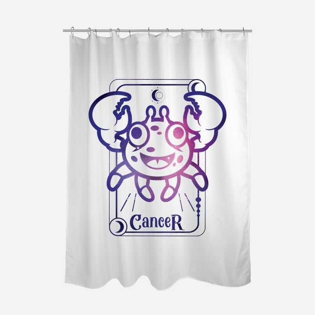 Cancer Galaxy Sign-None-Polyester-Shower Curtain-jrberger