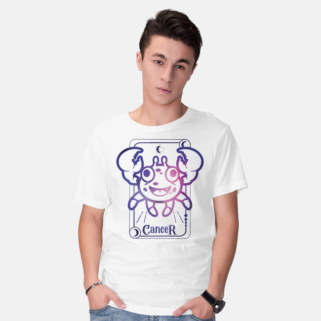 Cancer Galaxy Sign-Mens-Basic-Tee-jrberger