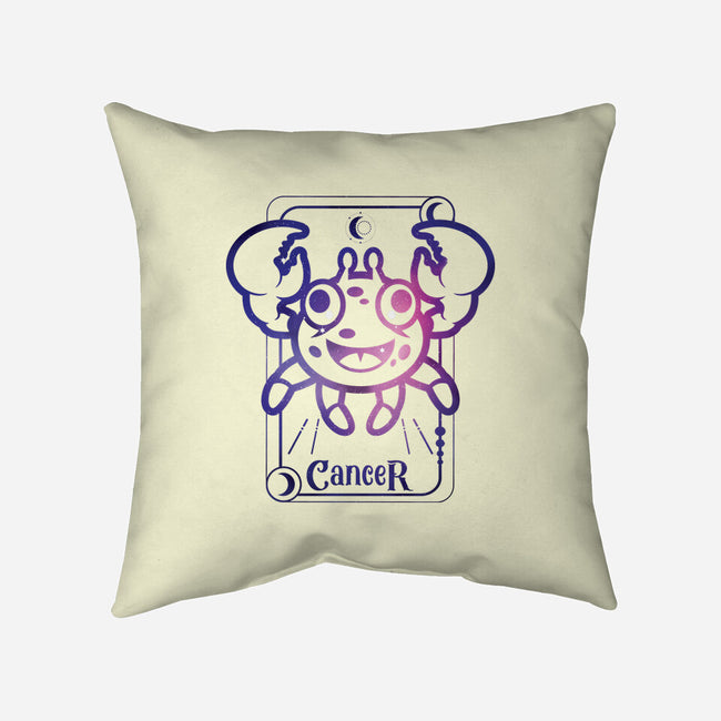 Cancer Galaxy Sign-None-Removable Cover w Insert-Throw Pillow-jrberger