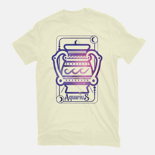 Aquarius Galaxy Sign-Mens-Basic-Tee-jrberger