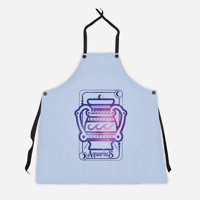 Aquarius Galaxy Sign-Unisex-Kitchen-Apron-jrberger