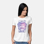 Aquarius Galaxy Sign-Womens-Basic-Tee-jrberger
