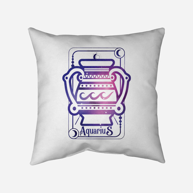 Aquarius Galaxy Sign-None-Removable Cover w Insert-Throw Pillow-jrberger