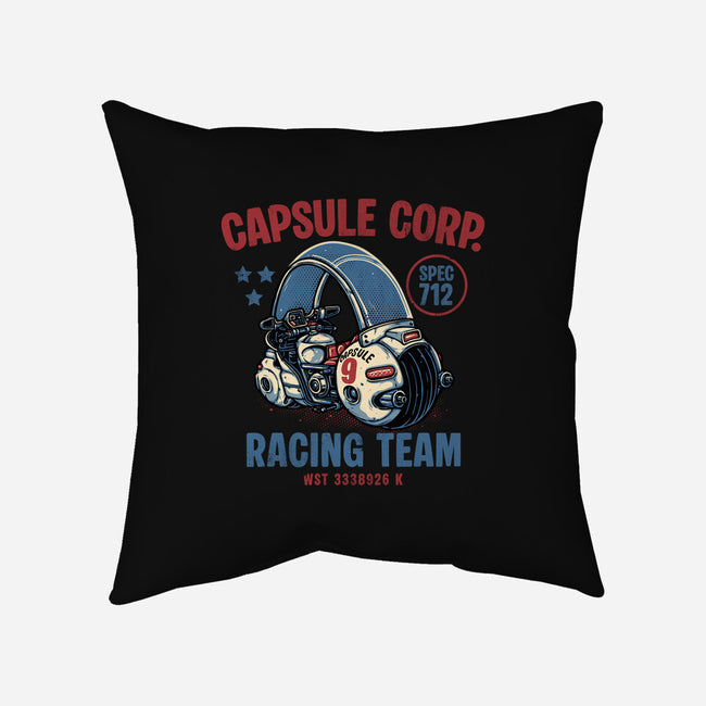 712 Racing-None-Removable Cover w Insert-Throw Pillow-glitchygorilla