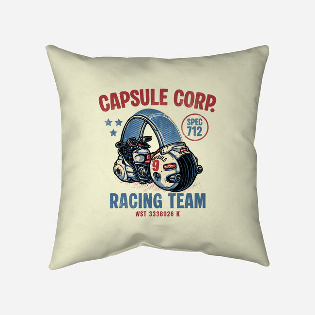 712 Racing-None-Removable Cover w Insert-Throw Pillow-glitchygorilla
