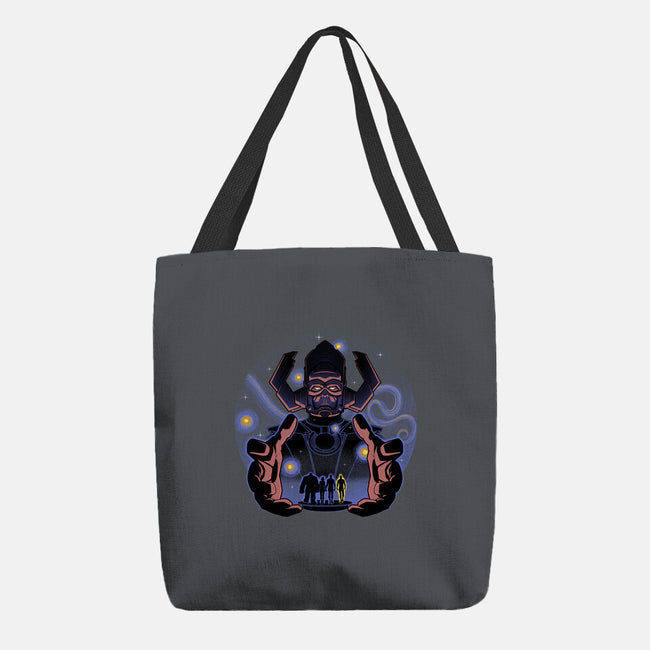 Fantastic Vs Galactic-None-Basic Tote-Bag-Astrobot Invention