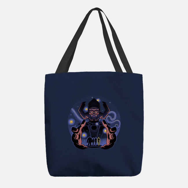 Fantastic Vs Galactic-None-Basic Tote-Bag-Astrobot Invention