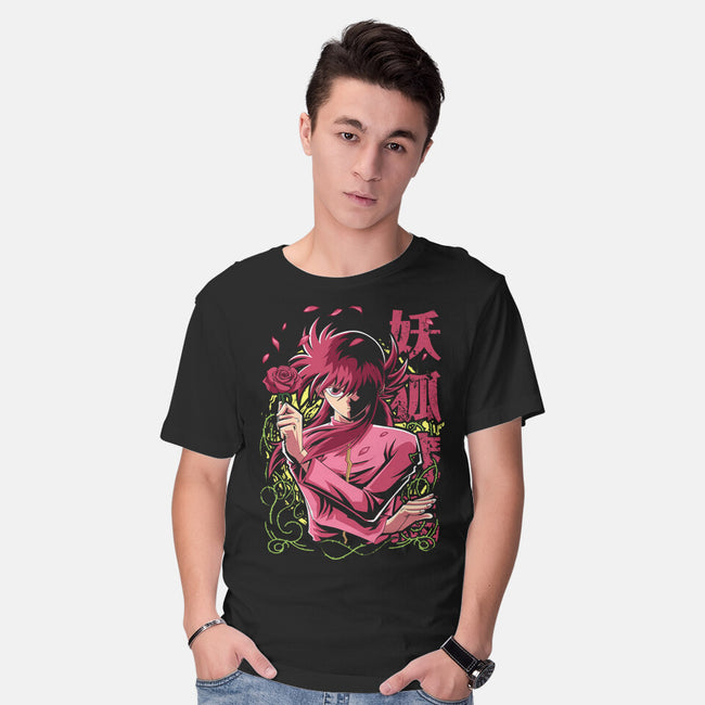 Whip Roses Of Darkness-Mens-Basic-Tee-Diego Oliver