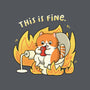 Oh This Is Fine-Unisex-Basic-Tee-Freecheese