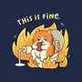 Oh This Is Fine-Unisex-Basic-Tee-Freecheese