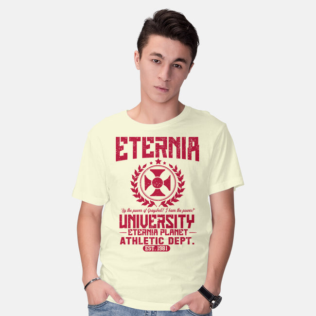Eternia University-Mens-Basic-Tee-CarloJ1956