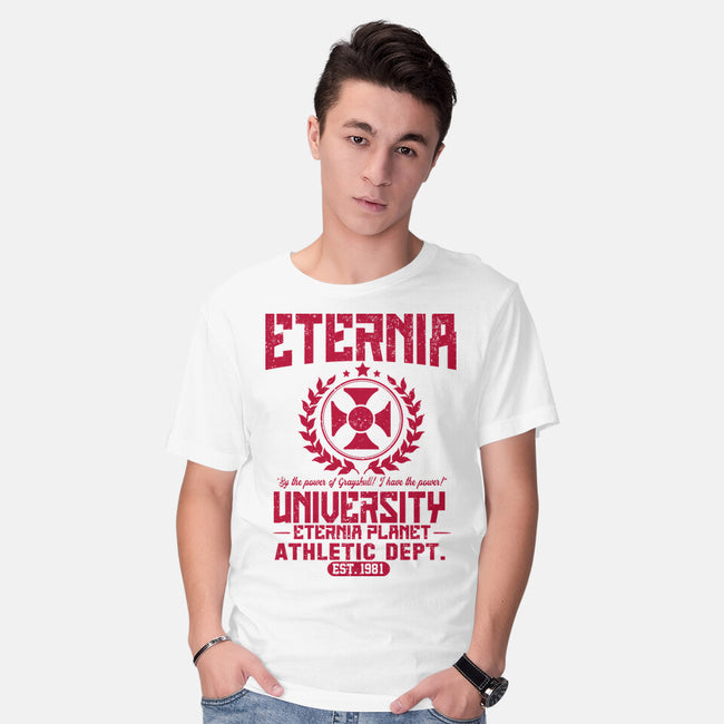 Eternia University-Mens-Basic-Tee-CarloJ1956