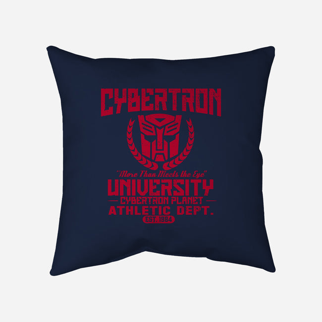Cybertron University-None-Removable Cover w Insert-Throw Pillow-CarloJ1956