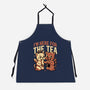 Gossip Tea Cats-Unisex-Kitchen-Apron-Studio Mootant