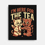 Gossip Tea Cats-None-Stretched-Canvas-Studio Mootant