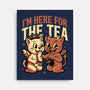 Gossip Tea Cats-None-Stretched-Canvas-Studio Mootant
