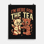 Gossip Tea Cats-None-Matte-Poster-Studio Mootant
