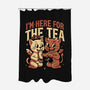 Gossip Tea Cats-None-Polyester-Shower Curtain-Studio Mootant