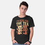 Gossip Tea Cats-Mens-Basic-Tee-Studio Mootant