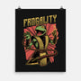 Frog Puppet Fighter-None-Matte-Poster-Studio Mootant