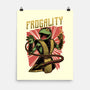 Frog Puppet Fighter-None-Matte-Poster-Studio Mootant